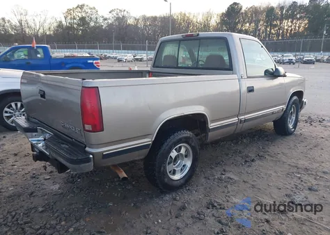 1998 Chevrolet C1500 Fleetside из США, поврежденный, VIN 1GCEC14W5WZ276115